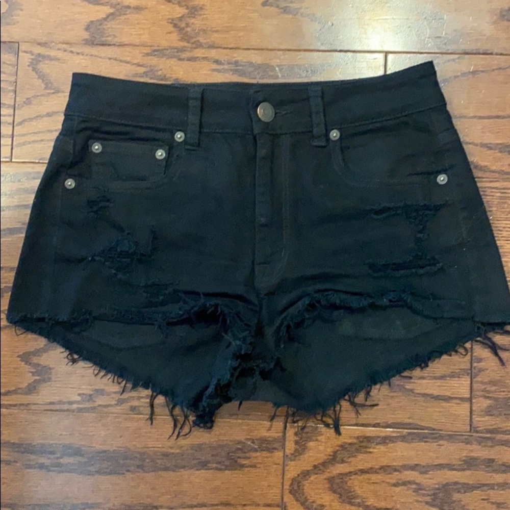 American Eagle Highwaist East denim short